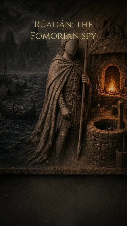 Rúadán: the Fomorian Spy with a Foot in Both Camps