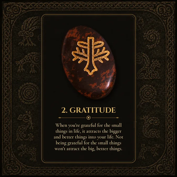 Gratitude, Pictish rune card 2