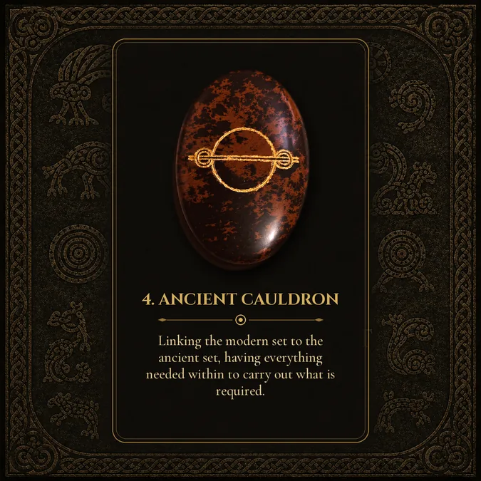 Ancient Cauldron, Pictish rune card 4