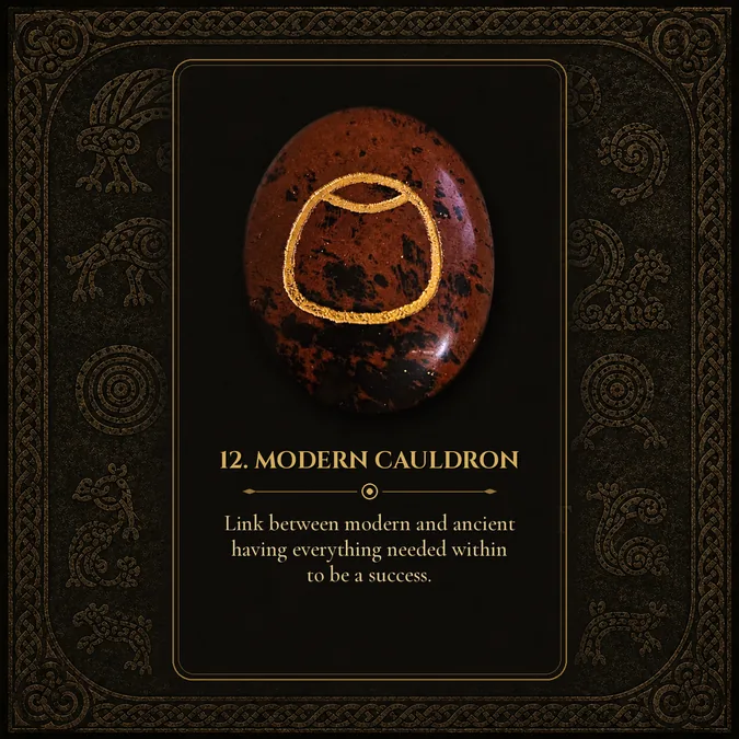 Modern Cauldron, Pictish rune card 12