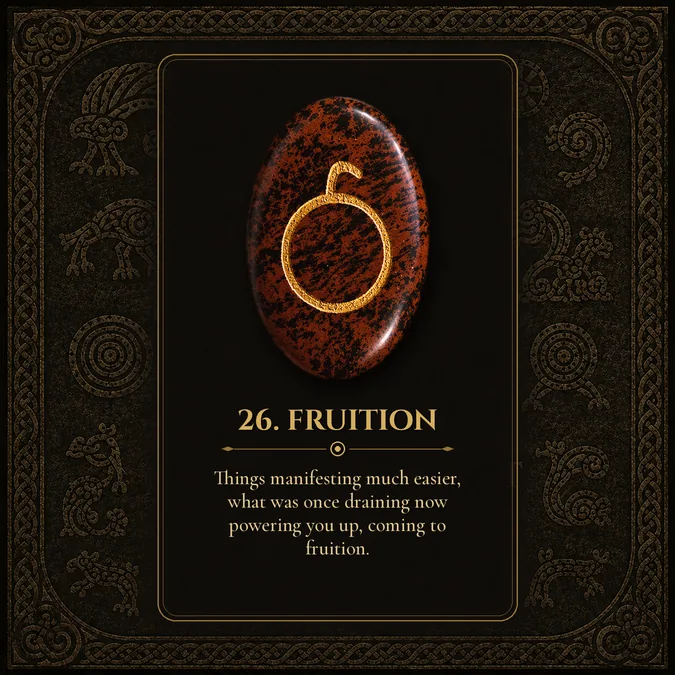 Fruition, Pictish rune card 26