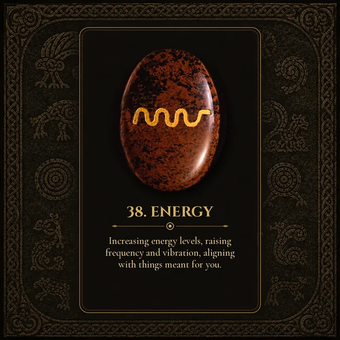 Energy, Pictish rune card 38